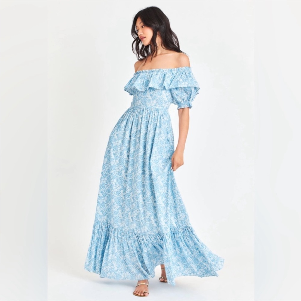 LOVESHACKFANCY STATEMENT DRESS - Picture 12 of 12